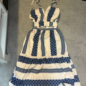 Two piece floral print set